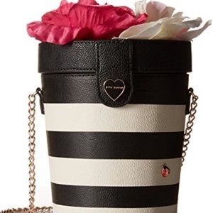 RARE Betsey Johnson Kitsch Planter Crossbody Purse